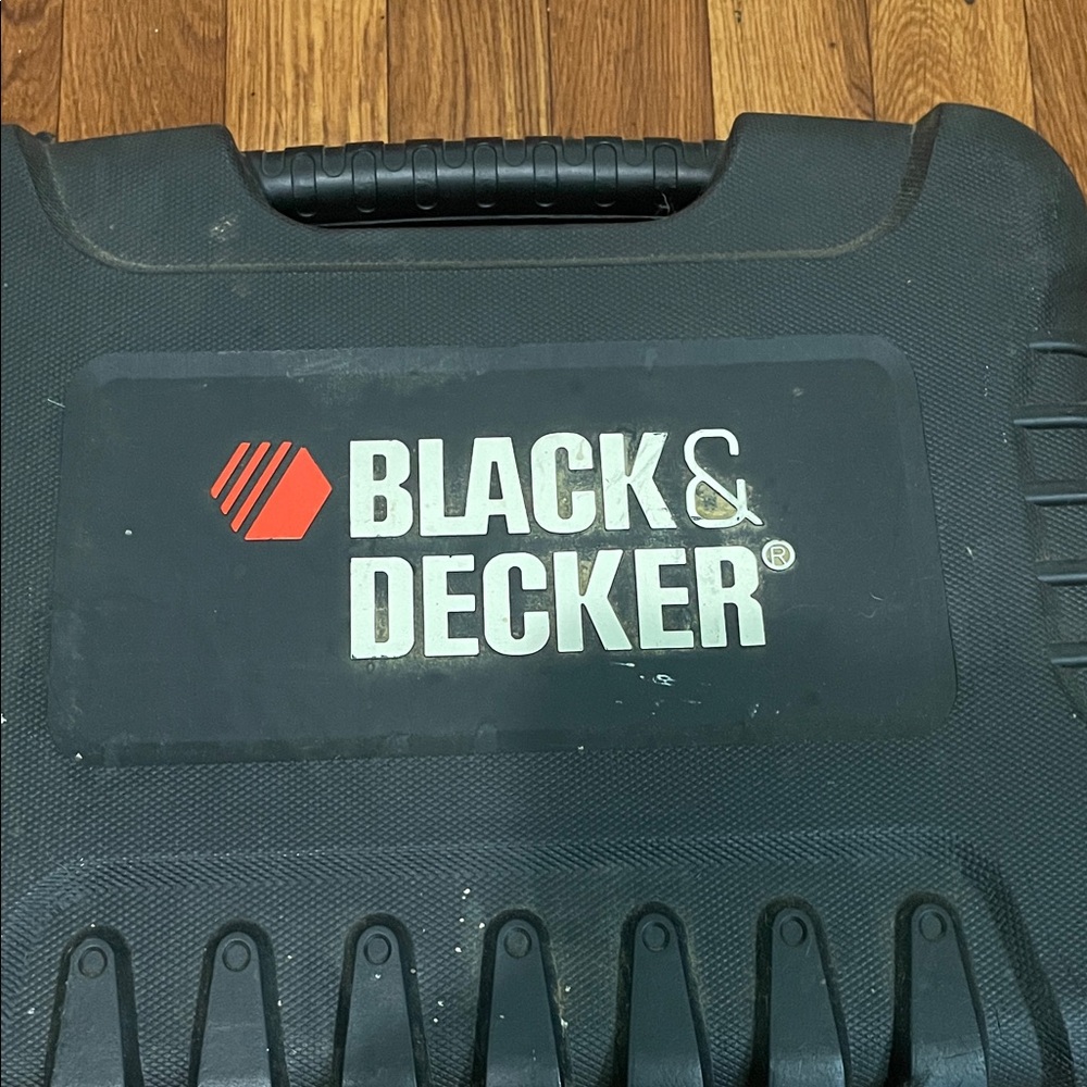 Black & Decker Black Tool Storage Case
